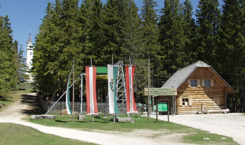 Eingang Holzknechtland Eingang Holzknechtland