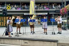 Abendkonzert \"Zwoa zu drei-Blos\", Foto: Ing. Franz Peter Stadler
