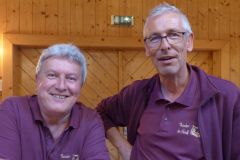 Toni Scherer und Werner Girrer, die Organisatoren des Abends - Foto: Mariazell Online