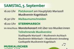 Plakat Abschluss der Sommerkonzerte 2026