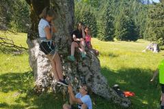 Wander- & Klettertag der 1. Klasse NMS Mariazell, Foto: Alpenverein Mariazellerland