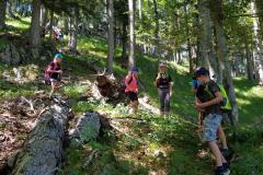 Wander- & Klettertag der 1. Klasse NMS Mariazell, Foto: Alpenverein Mariazellerland