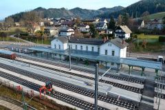 Bahnhofsumbau Stand 6. November 2024 - Foto: Marcel Gramm