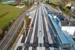 Bahnhofsumbau Stand 6. November 2024 - Foto: Marcel Gramm