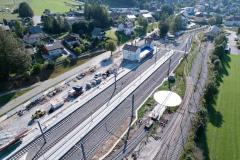 Bahnhofsumbau Stand 4. September 2024 - Foto: Marcel Gramm