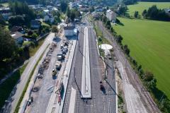 Bahnhofsumbau Stand 4. September 2024 - Foto: Marcel Gramm