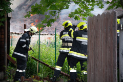 Brand im Zentrum von Mariazell - Foto: Josef Kuss Brand im Zentrum von Mariazell - Foto: Josef Kuss