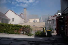 Brand im Zentrum von Mariazell - Foto: Josef Kuss Brand im Zentrum von Mariazell - Foto: Josef Kuss