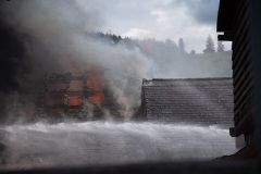 Brand im Zentrum von Mariazell - Foto: Josef Kuss Brand im Zentrum von Mariazell - Foto: Josef Kuss
