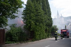 Brand im Zentrum von Mariazell - Foto: Josef Kuss Brand im Zentrum von Mariazell - Foto: Josef Kuss