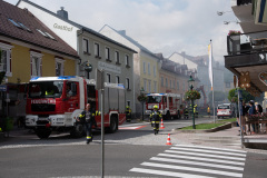 Brand im Zentrum von Mariazell - Foto: Josef Kuss Brand im Zentrum von Mariazell - Foto: Josef Kuss