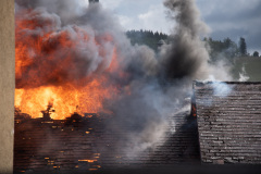 Brand im Zentrum von Mariazell - Foto: Josef Kuss Brand im Zentrum von Mariazell - Foto: Josef Kuss