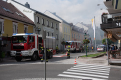 Brand im Zentrum von Mariazell - Foto: Josef Kuss Brand im Zentrum von Mariazell - Foto: Josef Kuss