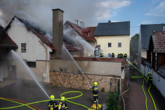 Brand im Zentrum von Mariazell - Foto: Josef Kuss Brand im Zentrum von Mariazell - Foto: Josef Kuss