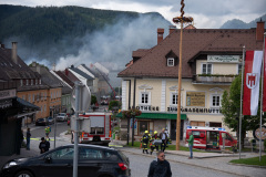 Brand im Zentrum von Mariazell - Foto: Josef Kuss Brand im Zentrum von Mariazell - Foto: Josef Kuss