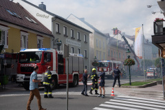 Brand im Zentrum von Mariazell - Foto: Josef Kuss Brand im Zentrum von Mariazell - Foto: Josef Kuss