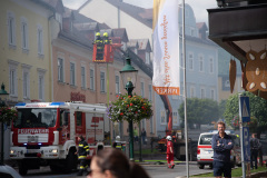 Brand im Zentrum von Mariazell - Foto: Josef Kuss Brand im Zentrum von Mariazell - Foto: Josef Kuss