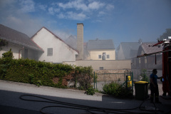 Brand im Zentrum von Mariazell - Foto: Josef Kuss Brand im Zentrum von Mariazell - Foto: Josef Kuss