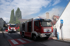 Brand im Zentrum von Mariazell - Foto: Josef Kuss Brand im Zentrum von Mariazell - Foto: Josef Kuss