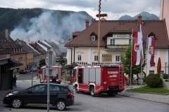 Brand im Zentrum von Mariazell - Foto: Josef Kuss Brand im Zentrum von Mariazell - Foto: Josef Kuss