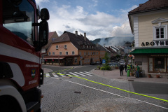 Brand im Zentrum von Mariazell - Foto: Josef Kuss Brand im Zentrum von Mariazell - Foto: Josef Kuss