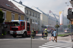 Brand im Zentrum von Mariazell - Foto: Josef Kuss Brand im Zentrum von Mariazell - Foto: Josef Kuss