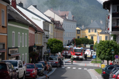 Brand im Zentrum von Mariazell - Foto: Josef Kuss Brand im Zentrum von Mariazell - Foto: Josef Kuss