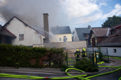 Brand im Zentrum von Mariazell - Foto: Josef Kuss Brand im Zentrum von Mariazell - Foto: Josef Kuss