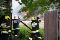 Brand im Zentrum von Mariazell - Foto: Josef Kuss Brand im Zentrum von Mariazell - Foto: Josef Kuss