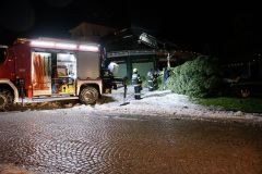 Christbaum am Mariazell Hauptplatz - Sturmschaden - Foto: Josef Kuss
