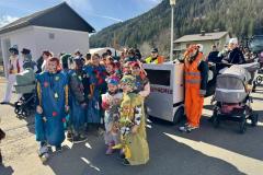 Faschingsdienstag 2025 in Gußwerk, Foto: Ing. Franz Peter Stadler