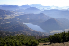 Gemeindealpe - Blick Richtung Erlaufsee und Mariazell