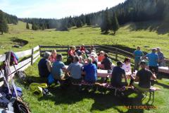 Saisonabschluss Falbersbachalm, Foto: Alpenverein Mariazellerland