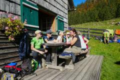 Saisonabschluss Falbersbachalm, Foto: Alpenverein Mariazellerland