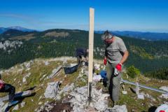 Neues Gipfelkreuz am Fallenstein, Foto: Alpenverein Mariazellerland