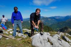 Neues Gipfelkreuz am Fallenstein, Foto: Alpenverein Mariazellerland