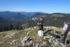 Neues Gipfelkreuz am Fallenstein, Foto: Alpenverein Mariazellerland