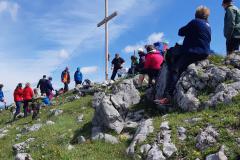 Bergmesse und Gipfelkreuzeinweihung am Fallenstein, Foto: Alpenverein Mariazellerland