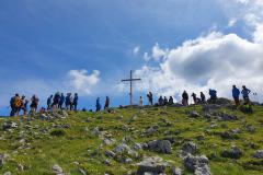 Bergmesse und Gipfelkreuzeinweihung am Fallenstein, Foto: Alpenverein Mariazellerland