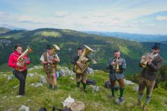 Bergmesse und Gipfelkreuzeinweihung am Fallenstein, Foto: Alpenverein Mariazellerland