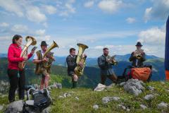 Bergmesse und Gipfelkreuzeinweihung am Fallenstein, Foto: Alpenverein Mariazellerland
