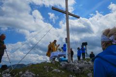 Bergmesse und Gipfelkreuzeinweihung am Fallenstein, Foto: Alpenverein Mariazellerland