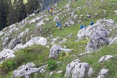 Bergmesse und Gipfelkreuzeinweihung am Fallenstein, Foto: Alpenverein Mariazellerland