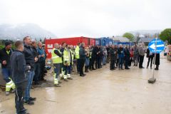 Gleichenfeier Schulzentrum - Foto: Josef Kuss Gleichenfeier Schulzentrum - Foto: Josef Kuss