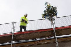 Gleichenfeier Schulzentrum - Foto: Josef Kuss Gleichenfeier Schulzentrum - Foto: Josef Kuss