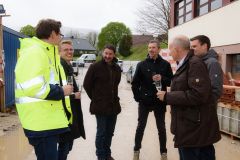 Gleichenfeier Schulzentrum - Foto: Josef Kuss Gleichenfeier Schulzentrum - Foto: Josef Kuss