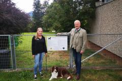 Eröffnung der Hundewiese - Foto: Cornelia Fluch, Stadtgemeinde Mariazell