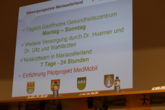Informationsabend zur Gesundheitsversorgung, Foto: Mariazell Online