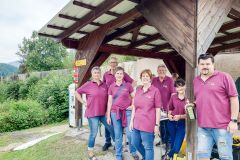 Warten auf die Pilgergruppe - Foto: Mariazell Online