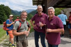Hans Pendl (St. Ruprecht), Werner Girrer (Mariazell Online) und Toni Scherer (Mariazeller Theatergemeinschaft) - Foto: Mario Kuss